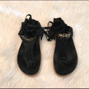 Free People Suede Sandals
